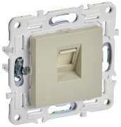 фото Розетка компьютерная IEK SK-K10-2-K10