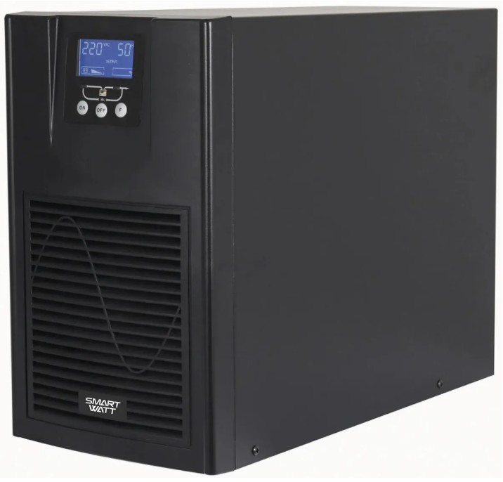 

Источник бесперебойного питания SmartWatt UPS MASTER IEC 3kVA L 3703020740006 онлайн, чистый синус, мощность 3000/2700 ВА/Вт, напольный, LCD дисплей,, UPS MASTER IEC 3kVA L