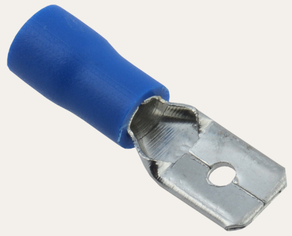 Изображение товара Комплект плоских разъемов IEK URP10-D25-D23-6 для соединения проводов 100 штук