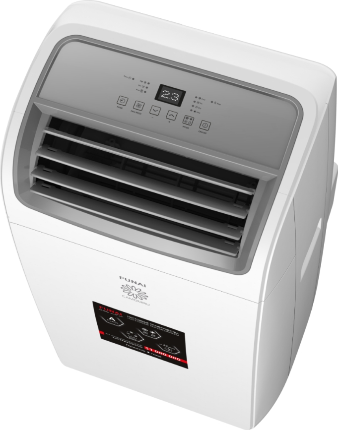 

Кондиционер мобильный Funai MAC-CM40HPN04 Camomiru, 3.96 кВт, MAC-CM40HPN04