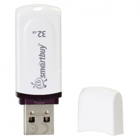 фото Накопитель USB 2.0 32GB SmartBuy SB32GBPN-W в Красноярске