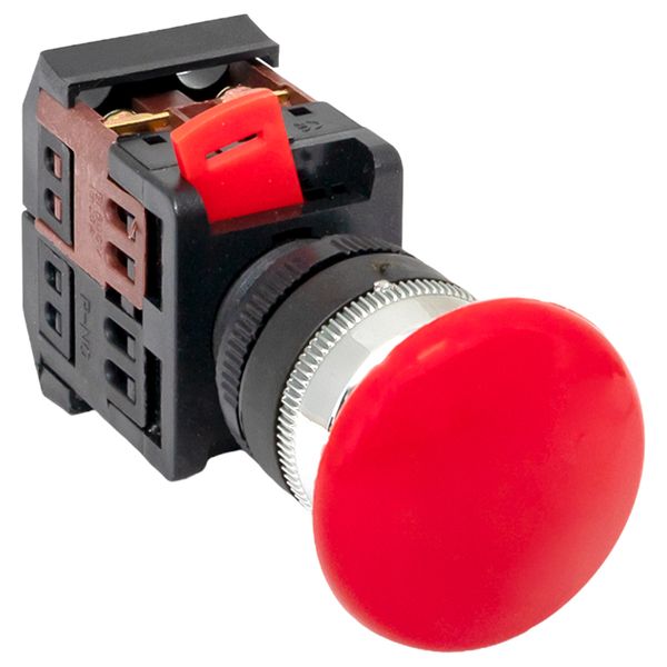 

Кнопка Грибок EKF pbn-aeal-r AEAL-22 красная с фиксацией NO+NC, pbn-aeal-r