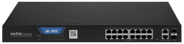 Изображение товара Коммутатор Netis ST220GPR-2G2S для малых и средних сетей