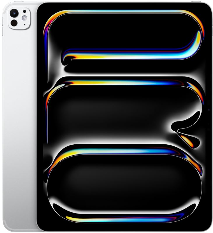 

Планшет 13" Apple iPad Pro Wi-Fi + Cellular 512GB ME8C4 with standard glass - Silver, iPad Pro (2025) Wi-Fi + Cellular 512GB