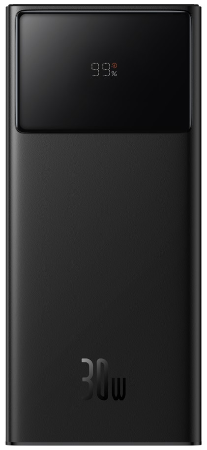 

Аккумулятор внешний портативный Baseus Star-Lord Digital Display P10022905113-00 30000mAh 30W Cluster Black (кабель USB to Type-C 3A 0.3m Black) модел, Star-Lord Digital Display