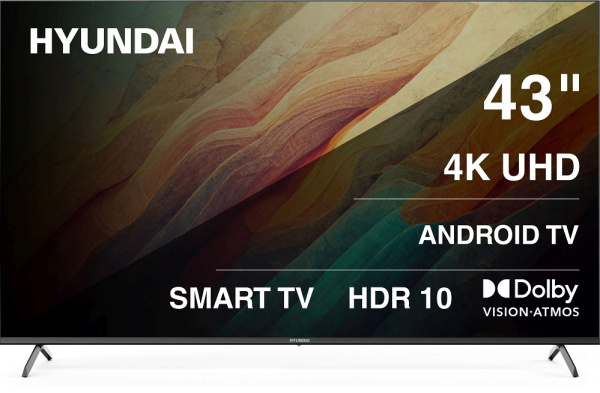 Изображение товара Телевизор Hyundai H-LED43BU7012 с функцией Smart TV и 4K