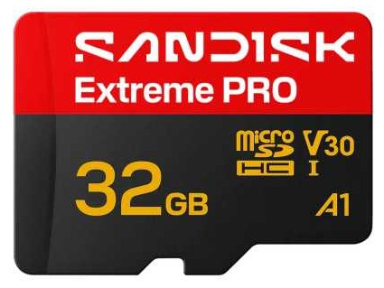 Карта памяти MicroSDXC 32GB SanDisk Extreme PRO SDSQXCO-032G-GS6MA Class 10, UHS-I, 100MB/s