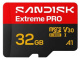 фото Карта памяти MicroSDXC 32GB SanDisk Extreme PRO в Екатеринбурге