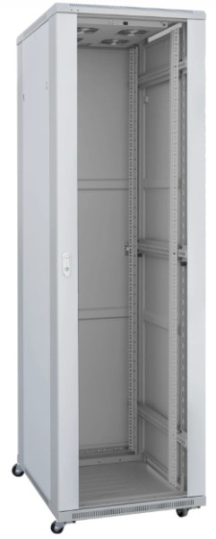 Изображение товара Телекоммуникационный шкаф SNR TFC 276060 стеклянная дверь 600x1388 мм