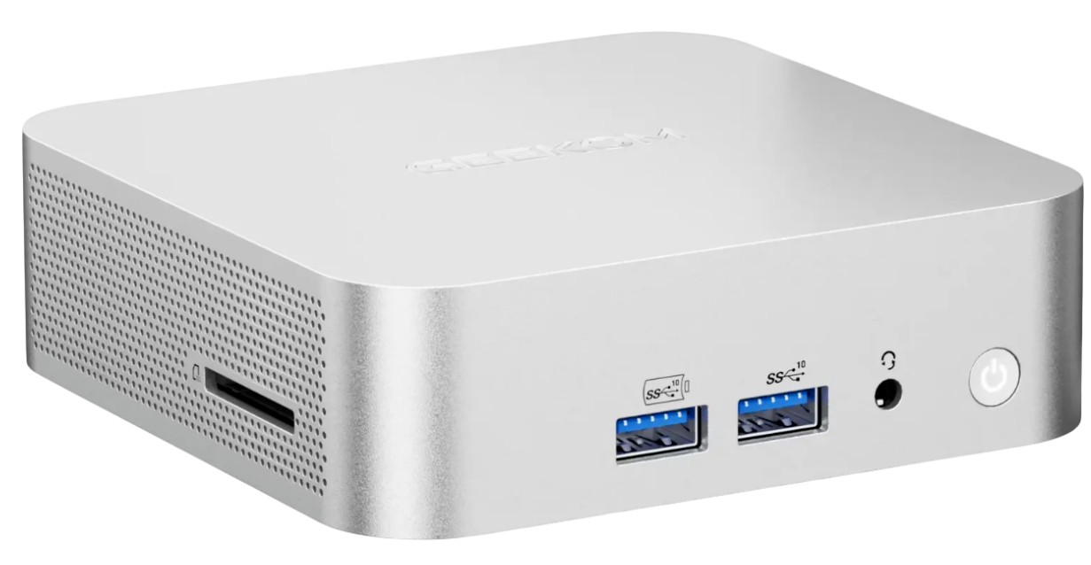 

Мини ПК GEEKOM A8 Ryzen 7 8745HS/16GB/1TB SSD/Radeon 780M/Win11Pro/silver, A8