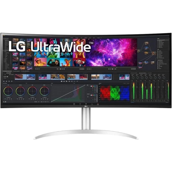 

Монитор 40" LG UltraWide 40WP95C-W 5120x2160, IPS, 21:9, 300cd/m2, 1000:1, 5ms (GtG), curved 2500R, 178є/178є, VESA 100x100, RJ-45, DP, 2*Thunderbolt, UltraWide 40WP95C-W
