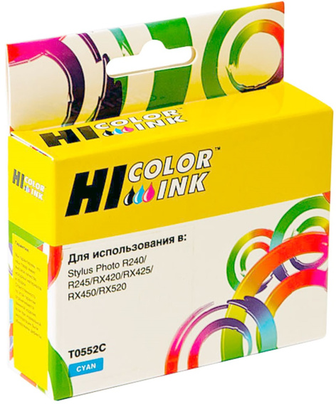 Изображение товара Картридж Hi-Black HB-T0552 для принтеров Epson Stylus Photo