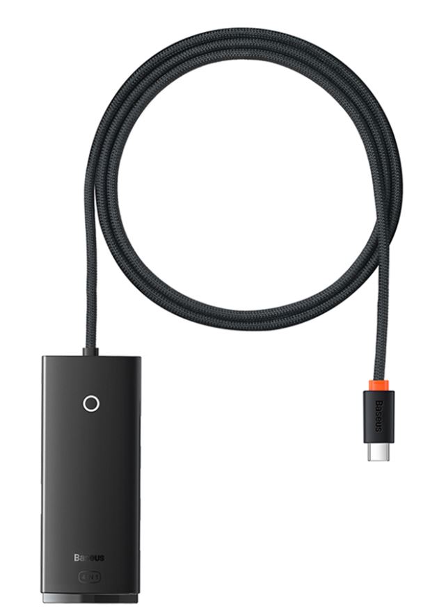 

Разветвитель Baseus WKQX030401 USB Lite Series Black, WKQX030401