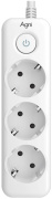 фото Сетевой фильтр  AGNI TP-FD3E-3m-white