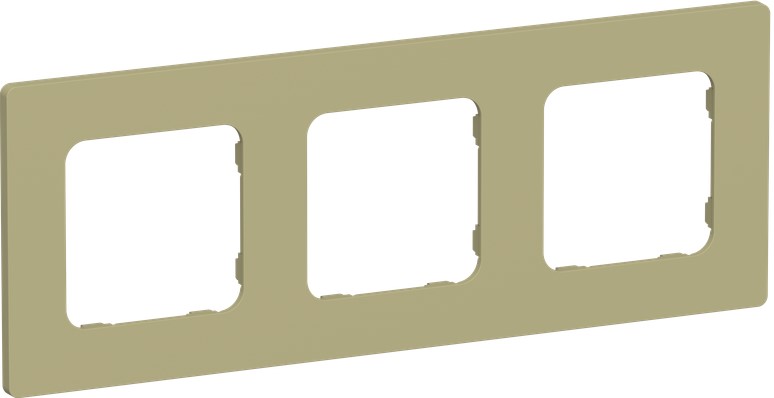 

Рамка тройная IEK FI-M32-32-20-K26 FLITE РУ-3-К-ФлО оливковый, FI-M32-32-20-K26