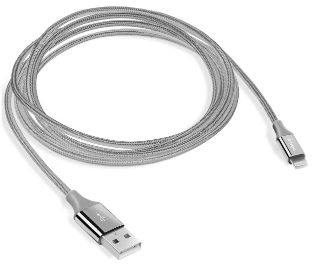 

Кабель TTEC AlumiCable 2DK16UG Lightning USB Charge / Data Cable. Длина: 120см. Цвет: серый космос, AlumiCable