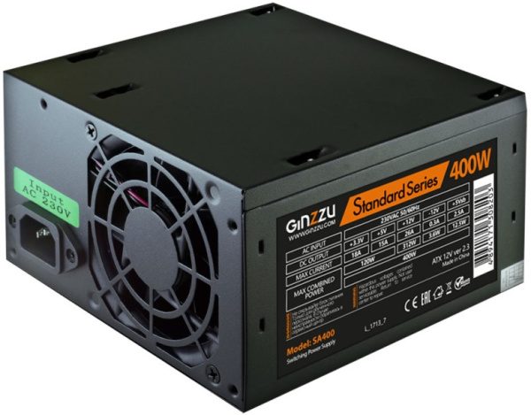 фото Блок питания ATX Ginzzu SA400 в Уфе