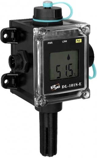 

Датчик ICP DAS DL-101S-E CR IP66 Remote Temperature/Humidity/Dew Point Data Logger with Safety Alarm, Using Modbus TCP and MQTT Protocols (Black Cover, DL-101S-E CR