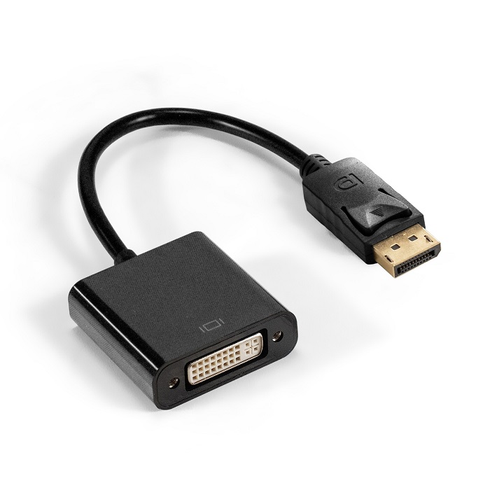 

Кабель-переходник DisplayPort-DVI Exegate EX-DPM-DVIF-0.1 EX294678RUS (20M/19F, 0,1м), EX-DPM-DVIF-0.1