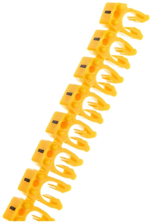 

Маркер на кабель DKC MKSDCS3 сечением 4-6мм символ постоянного тока, "Mark" (уп/160 шт), MKSDCS3