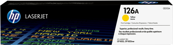 Изображение товара Картридж HP 126A Желтый для лазерных принтеров и МФУ HP