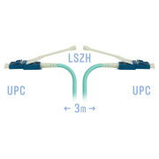 фото Кабель патч-корд SNR SNR-PC-LC/UPC-MM-DPX-HD-3m (2,0)