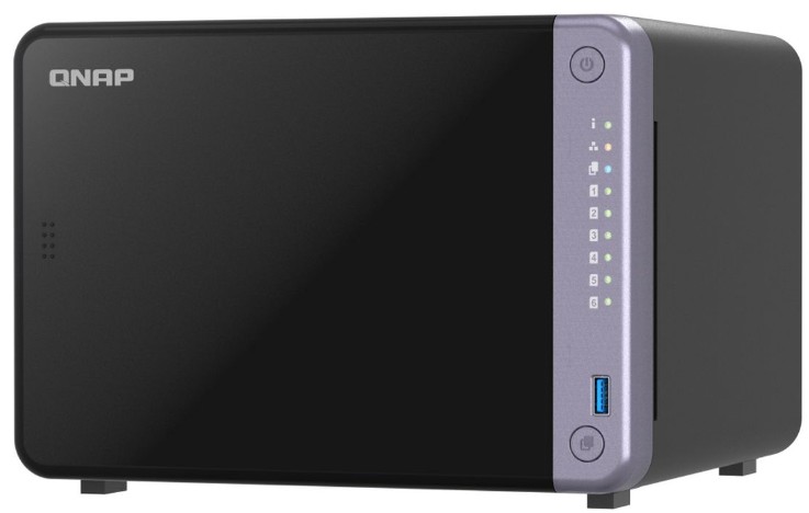 

Сетевой RAID-накопитель QNAP TS-632X-4G 6 отсеков 3,5"/2,5", 2 порта 2,5 GbE, 2 порта 10 GbE SFP+, Annapurna Labs AL-524 2,0 ГГц, 4 ГБ DDR4, TS-632X-4G
