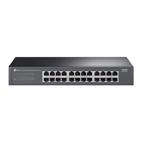 

Коммутатор TP-LINK LS1024G 24-Port Gigabit Desktop/Rackmount Switch, LS1024G