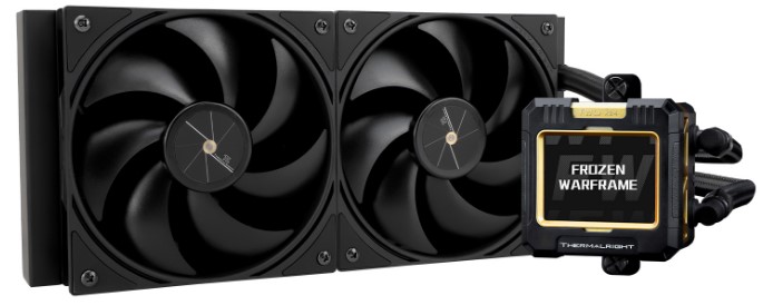 

Система охлаждения жидкостная Thermalright Frozen Warframe 240 Black F-WFRAME-240-BL LGA115x/1200/1700/1851/AM4/AM5 (2*120mm, 2000rpm, 70.84CFM, 30dBa, Frozen Warframe 240 Black