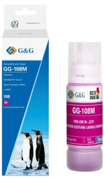 Изображение товара Чернила G&G GG-108M