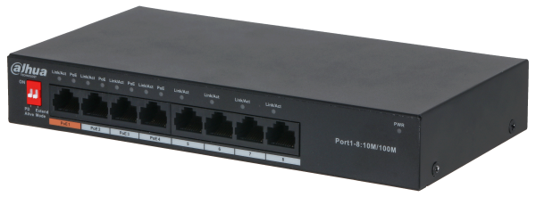 фото Коммутатор неуправляемый Dahua DH-PFS3008-8ET-60 в Красноярске