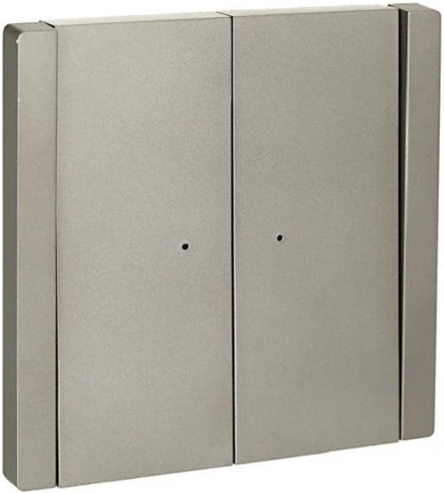 

Выключатель двухклавишный с подсветкой IEK FP-V20-1-10-1-K46 FORTE&PIANO 10А FP506 сталь, FP-V20-1-10-1-K46