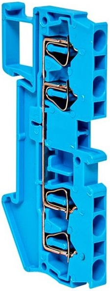 Изображение товара Клеммная колодка EKF plc-jxb-st-2.5-4-blue