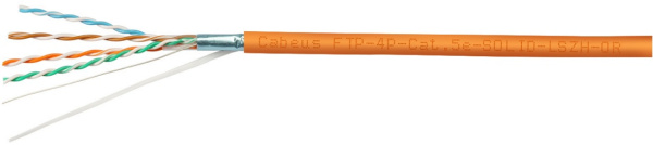 Изображение товара Кабель витая пара F/UTP 5e кат. 4 пары Cabeus FTP-4P-Cat.5e-SOLID-LSZH-50