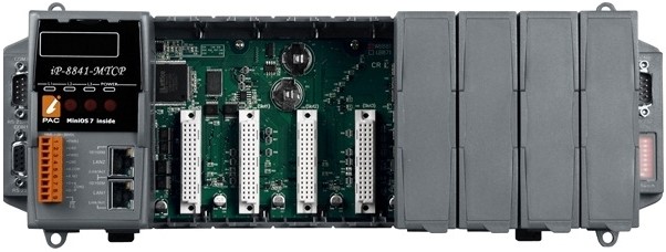 

Контроллер ICP DAS iP-8841-MTCP 8 slots I/O Expansion Unit with Modbus TCP protocol, iP-8841-MTCP