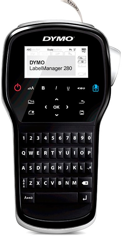 

Принтер Dymo LabelManager 280 (S0968940) ленточный. ленты D1 шириной 6, 9, 12 мм. 1 шт. в коробке, LabelManager 280 (S0968940)