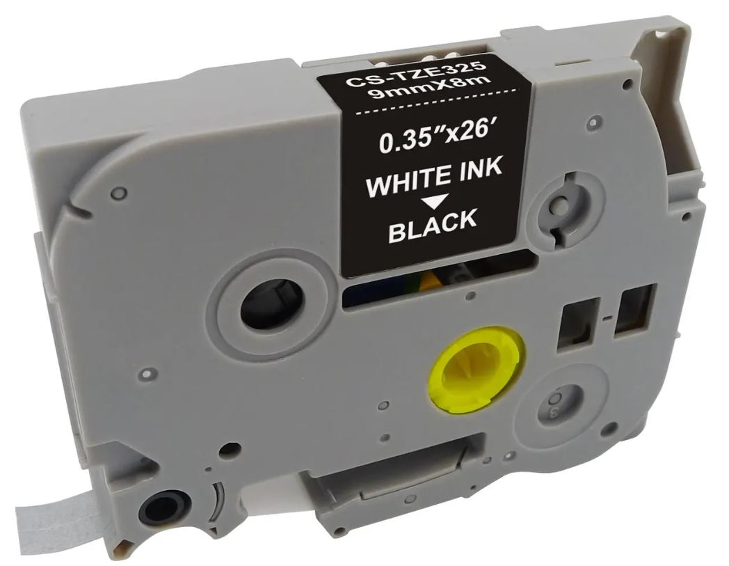

Картридж ленточный Cactus CS-TZE325 БЕЛЫЙ НА ЧЕРНОМ 9X8 ДЛЯ BROTHER 1010/1280/1280VP/2700VP, CS-TZE325
