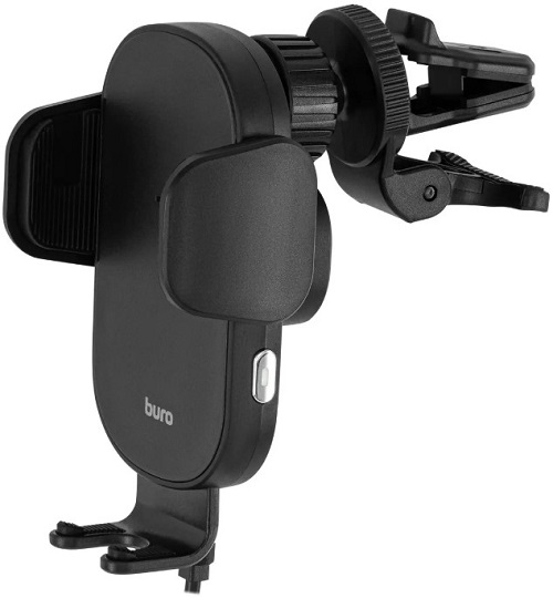 

Зарядное устройство автомобильное Buro BUQ15AC00BK 15W 2.5A (QI) USB-C универсальное черный (2031004), BUQ15AC00BK
