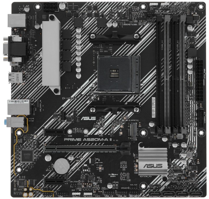 ASUS Asus A520 PRIME A520M-A II/CSM DDR4 Micro ATX