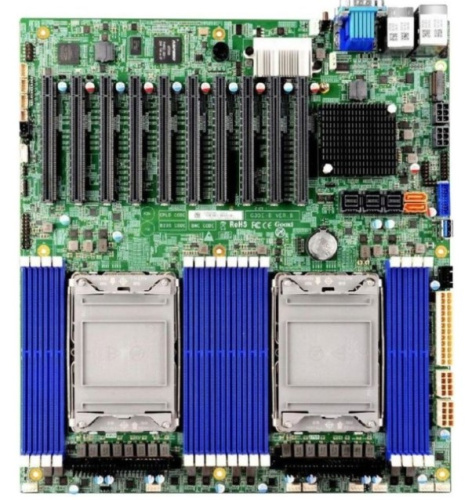 Изображение товара Материнская плата Gooxi G3DE-B-PK E-ATX для мощных систем охлаждения и расширения