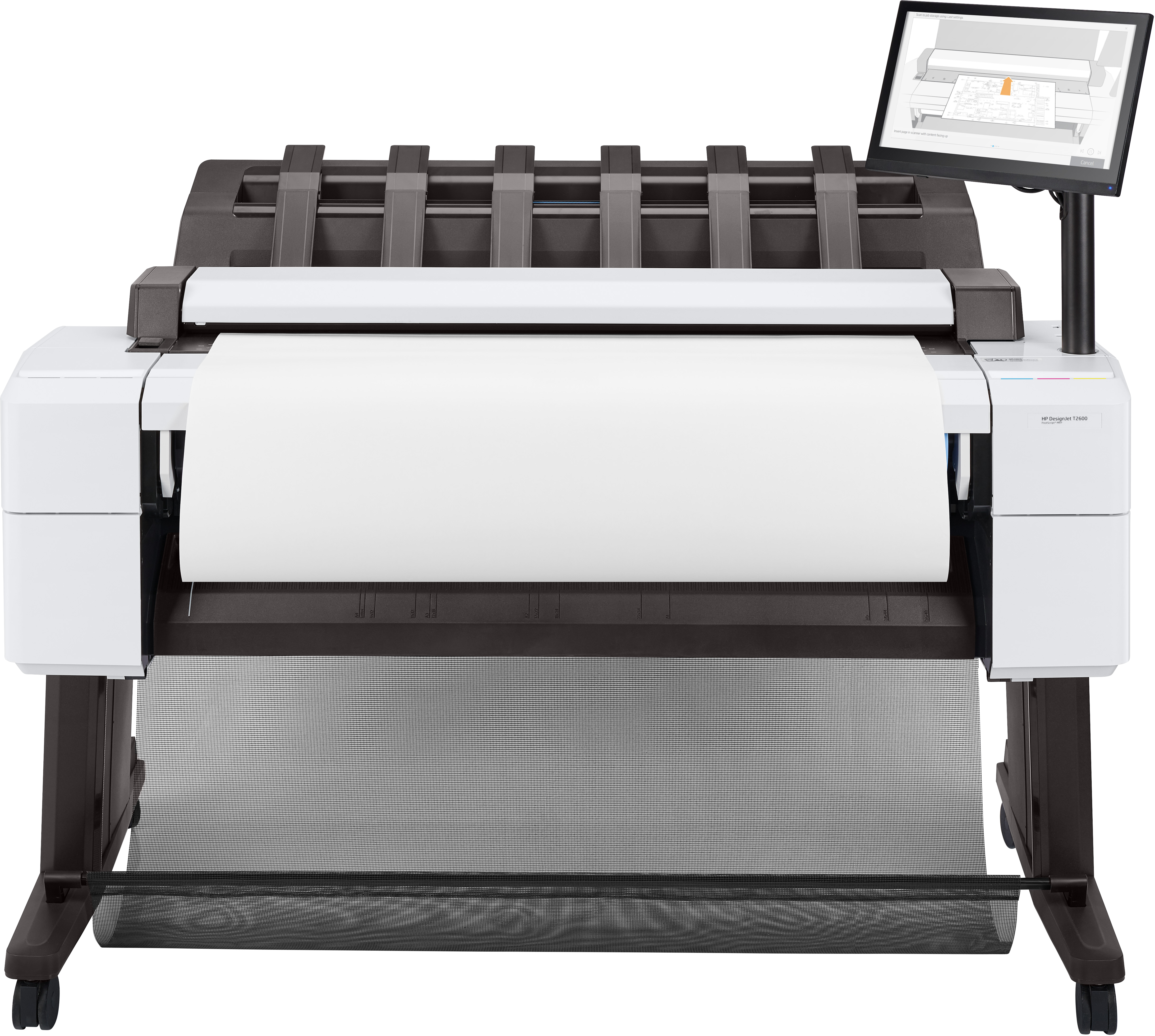 

МФУ HP DesignJet T2600PS MFP 3XB78A 36", A0, DesignJet T2600PS MFP