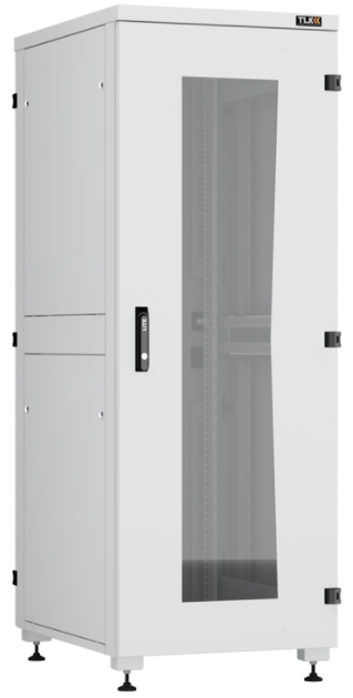 

Шкаф напольный 19", 33U TLK TFI-336010-GHMH-R-GY Lite II, стеклянная дверь, цельнометаллические двухуровневые стенки и задняя дверь, Ш600хВ1641хГ1000м, TFI-336010-GHMH-R-GY