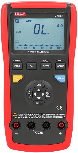 

Измеритель UNI-T UT612 RLC-метр, L/C/R/DCR/Q/D/ESR, UT612