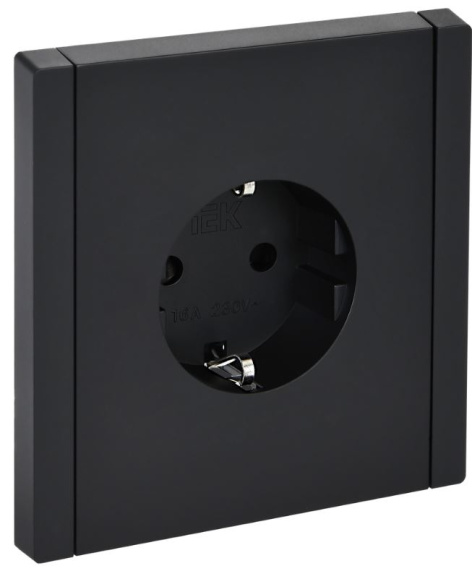 фото Розетка с заземлением  IEK FP-R14-16-K02 в Уфе