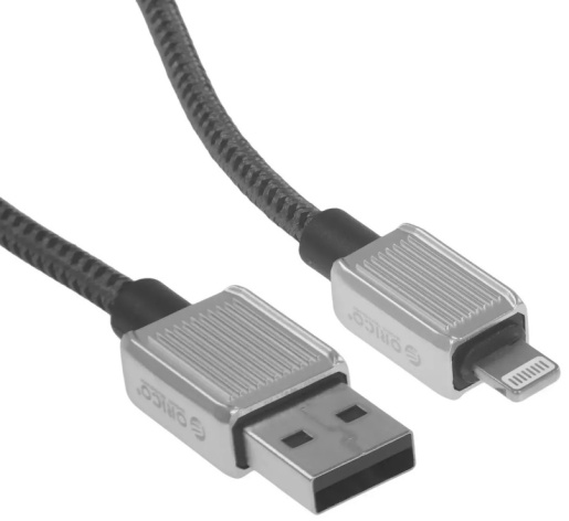 Изображение товара Интерфейсный кабель Orico для iPhone Lightning USB 480 Мбит/c высокой прочности