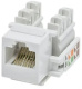 фото Модуль Keystone RJ45 UTP 5bites KJU55-01W в Санкт-Петербургe