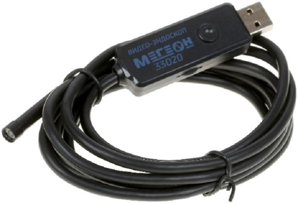 Изображение товара Портативный видеоскоп МЕГЕОН 33020 с USB интерфейсом для контроля и осмотра