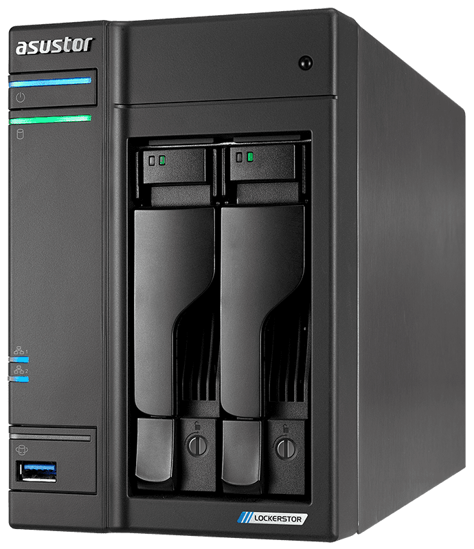 

Сетевой накопитель данных ASUSTOR AS6602T 2-Bay NAS/Media player/J4125 2.0GHz up to 2.7GHz (Dual-Core ), 4GB SO-DIMM DDR4, noHDD(HDD,SSD),/2x1GbE(LAN), AS6602T