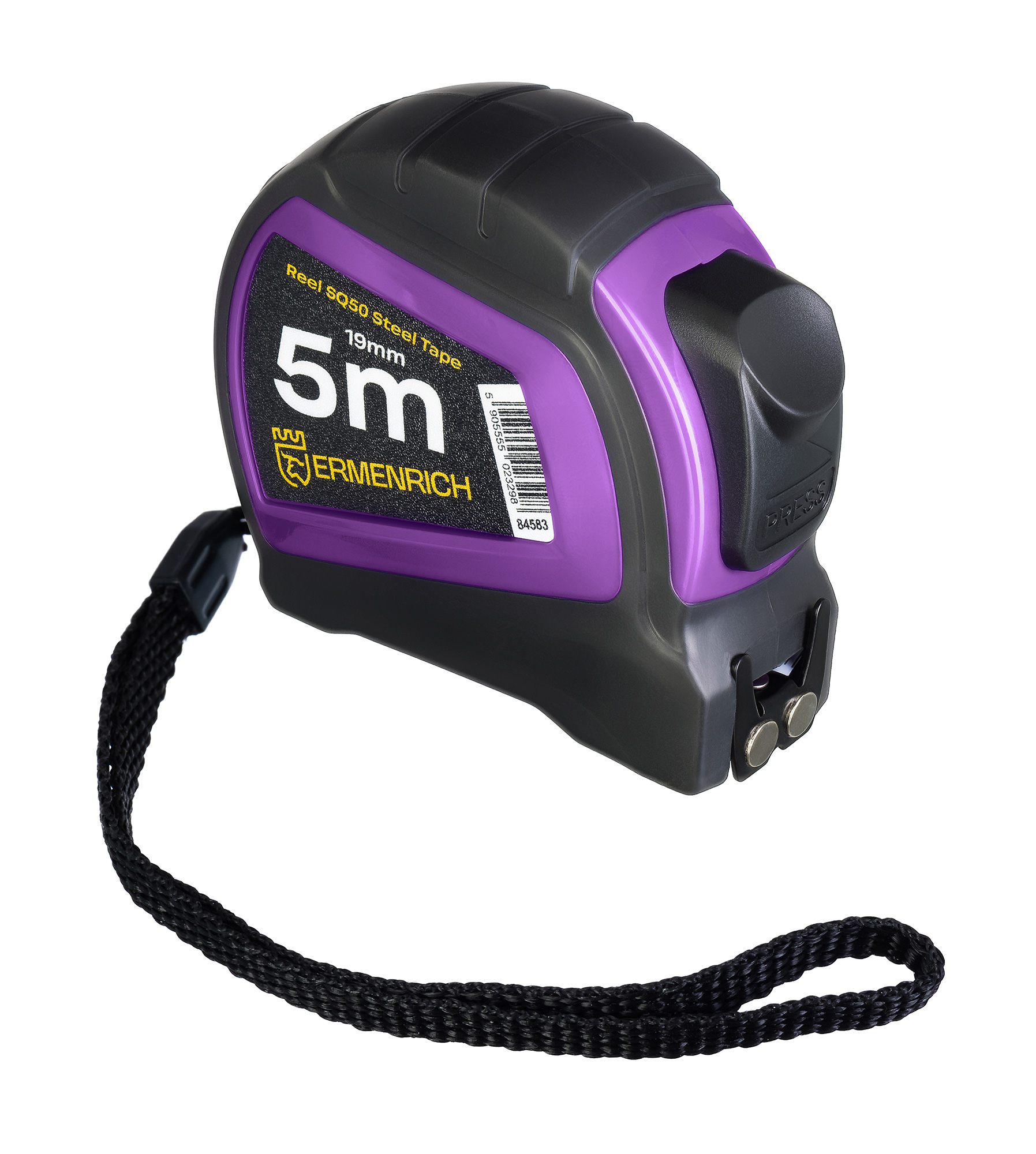

Рулетка Ermenrich 84583 Reel SQ50, фиолетовый, 84583