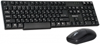 Клавиатура и мышь Wireless Defender Accent 935 USB, 1000 dpi, Black D45205